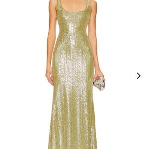 Lovers + Friends never worn Adeline Gown